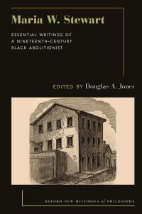 Book Cover for Maria W. Stewart by Douglas A Jones