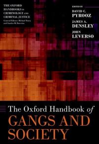 Book Cover for The Oxford Handbook of Gangs and Society by David Pyrooz, James A. Densley, John Leverso