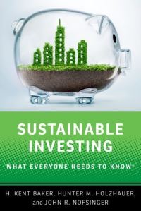Book Cover for Sustainable Investing by H Kent Baker, Hunter M Holzhauer, John R Nofsinger