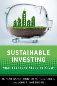 Book Cover for Sustainable Investing by H Kent Baker, Hunter M Holzhauer, John R Nofsinger