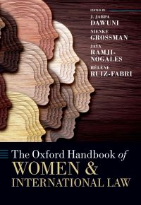 Book Cover for The Oxford Handbook of Women and International Law by J Jarpa Dawuni, Nienke Grossman, Jaya RamjiNogales, Hélène Ruiz Fabri