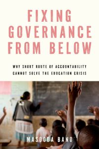Book Cover for Fixing Governance from Below by Masooda Bano