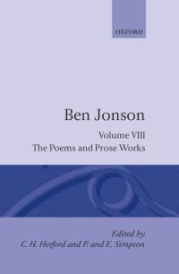 Book Cover for Complete Critical Edition by Ben Jonson