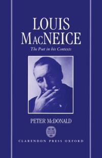 Book Cover for Louis MacNeice by Peter McDonald