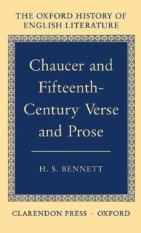 Book Cover for Chaucer and Fifteenth-Century Verse and Prose by H S Bennett