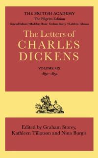Book Cover for The Pilgrim Edition of the Letters of Charles Dickens: Volume 6: 1850-1852 by Charles Dickens