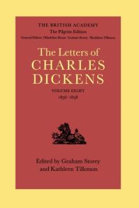 Book Cover for The British Academy/The Pilgrim Edition of the Letters of Charles Dickens: Volume 8: 1856-1858 by Charles Dickens