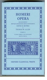 Book Cover for Opera by Homer, Thomas W Allen, David B Munro
