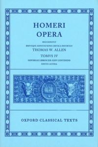 Book Cover for Homer Vol. IV. Odyssey (Books XIII-XXIV) by D. B. Monro, T. W. Allen, D. B. Monro, T. W. Allen