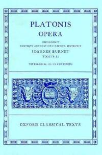 Book Cover for Plato Opera Vol. II by J. Burnet, J. Burnet