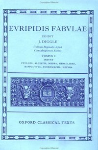 Book Cover for Euripidis Fabulae by Euripides, J Diggle