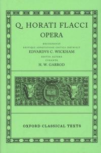 Book Cover for Opera by Horace, E C Wickham, Heathcote William Garrod