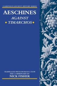 Book Cover for Aeschines Against Timarchos by Aeschines, N R E Fisher