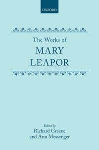 Book Cover for The Works of Mary Leapor by Richard Greene, Ann Messenger