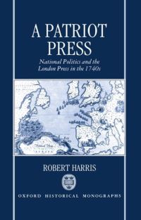 Book Cover for A Patriot Press by Robert , University of Dundee Harris