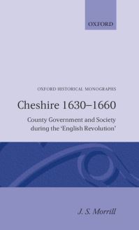 Book Cover for Cheshire 1630-1660 by J S Morrill