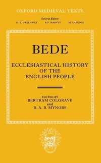 Book Cover for Bede's Ecclesiastical History of the English People by Bertram Colgrave, R A B Mynors