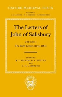 Book Cover for The Letters of John of Salisbury. Vol.1 The Early Letters (1153-1161) by John, Christopher Brooke, Harold Edgeworth Butler, W J Millor