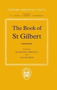 Book Cover for The Book of St. Gilbert by Raymonde Foreville, Gillian Keir