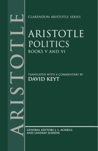 Book Cover for Aristotle: Politics, Books V and VI by Aristotle