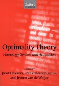 Book Cover for Optimality Theory by Joost Dekkers, Frank Reinoud Hugo van der Leeuw, Jeroen Maarten van de Weijer