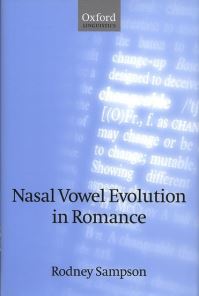 Book Cover for Nasal Vowel Evolution in Romance by Rodney Sampson