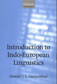 Book Cover for Introduction to Indo-European Linguistics by Oswald Szemerényi