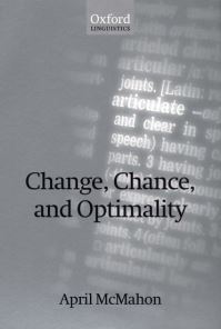 Book Cover for Change, Chance, and Optimality by April M S McMahon