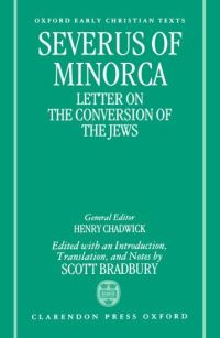 Book Cover for Letter on the Conversion of the Jews by Severus, Scott Bradbury