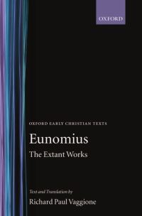 Book Cover for Eunomius by Eunomius, Richard Paul Vaggione