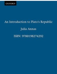 Book Cover for An Introduction to Plato's Republic by Julia Annas