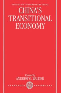 Book Cover for China's Transitional Economy by Andrew G Walder