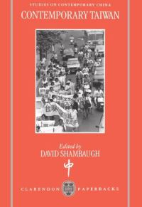 Book Cover for Contemporary Taiwan by David L Shambaugh