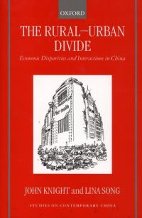Book Cover for The Rural-Urban Divide by John Knight, Lina Song