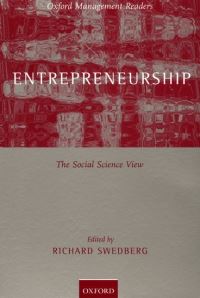 Book Cover for Entrepreneurship by Richard Swedberg