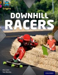 Book Cover for Downhill Racers by Alex Lane, Tom Worsley
