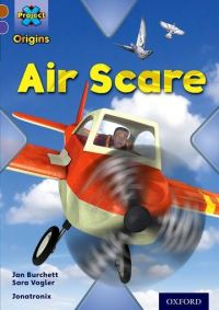 Book Cover for Air Scare by Jan Burchett, Sara Vogler