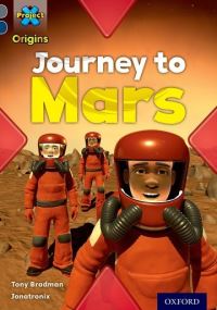 Book Cover for Journey to Mars by Tony Bradman
