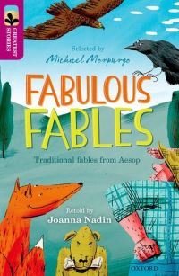 Book Cover for Fabulous Fables by Joanna Nadin, Aesop