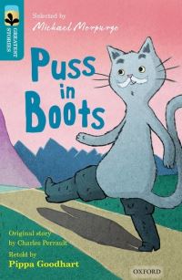 Book Cover for Puss in Boots by Pippa Goodhart, Charles Perrault