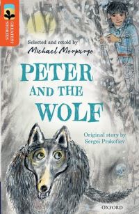 Book Cover for Peter and the Wolf by Michael Morpurgo, Sergey Prokofiev