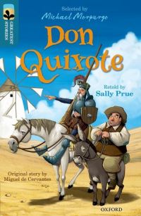 Book Cover for Don Quixote by Sally Prue, Miguel de Cervantes Saavedra