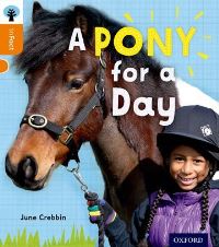 Book Cover for A Pony for a Day by June Crebbin