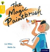 Book Cover for The Magic Paintbrush by Liz Miles, Meilo So