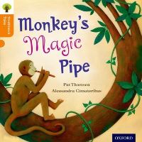 Book Cover for Monkey's Magic Pipe by Pat Thomson, Alessandra Cimatoribus