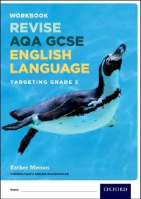Book Cover for AQA GCSE English Language. Targeting Grade 5 Revision Workbook by Esther Menon