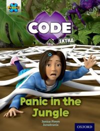 Book Cover for Panic in the Jungle by Janice Pimm