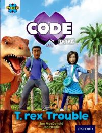 Book Cover for T-Rex Trouble by Ian MacDonald