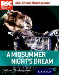 Book Cover for A Midsummer Night's Dream by William Shakespeare, Royal Shakespeare Company