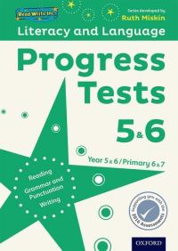 Book Cover for Literacy and Language. Years 5&6 Progress Tests 5&6 by Ruth Miskin, Jenny Roberts
